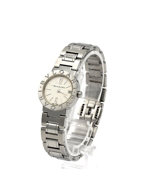 Bvlgari SS Quartz Watch White main image 5